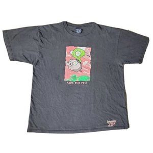 Vintage Invader Zim "Ride The Pig" T-Shirt 2001 Size Adult XL XLarge Cartoon